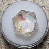 Creator's Star Faceted Red Hematoid Golden Healer Quartz~CRRHGHC2