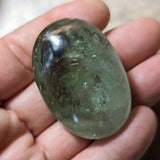 Prasiolite Palm Stone (Green Amethyst)~CRPRASP2