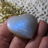 Rainbow Moonstone Heart~CRMHRT05