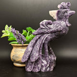 Lepidolite Bird Carving~CRLEPBRD