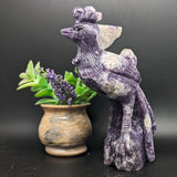 Lepidolite Bird Carving~CRLEPBRD