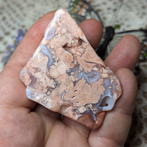 Pink Agate Free Form~CRPAFF01
