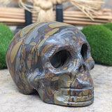 Bamboo Jasper Skull~CRBAMJS2