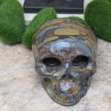 Bamboo Jasper Skull~CRBAMJS2