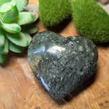 Epidote in Prehnite Heart~CRCEPHT1