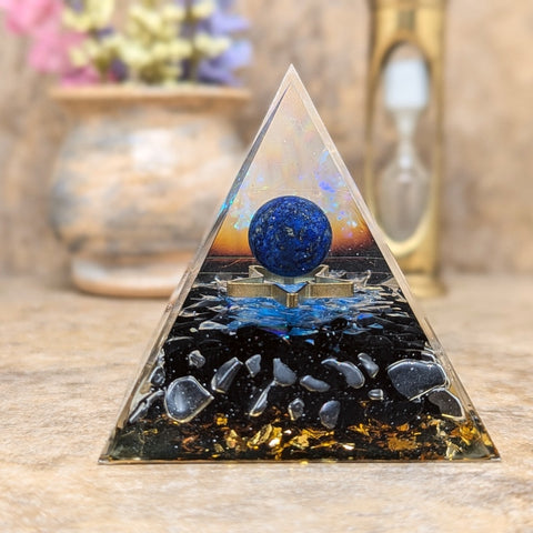 Orgonite Star Pyramid-CRORGSTA