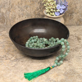 Green Aventurine Mala Beads~JMALAAVE