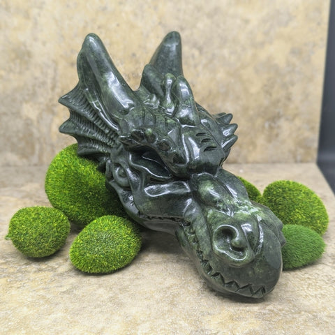 Jade Dragon Carving~CRJADEDR