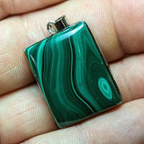 Malachite Pendant~JSTMAL05