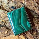 Malachite Pendant~JSTMAL05