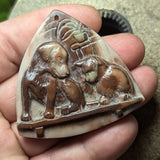 Jasper "Puppy Pals" Carving~CRCRV109