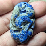 Lapis "Squirrel" Carving~CRCRV141