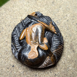 Jasper "Woman in a Hat" Carving~CRCRV059