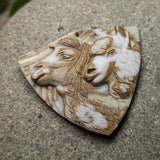 Jasper "I Love Ewe" Carving~CRCRV131