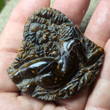 Tiger Eye "The Muse" Carving~CRCRV069