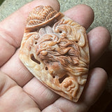 "Red Malachite" Allure Carving~CRCRV057