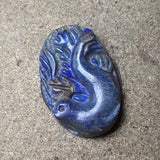 Lapis "Seal" Carving~CRCRV158