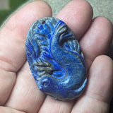 Lapis "Seal" Carving~CRCRV158