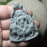 Limestone "Puppy Pals" Carving~CRCRV110