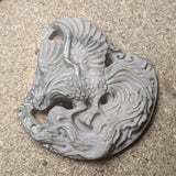 Limestone "Phoenix" Carving~CRCRV002