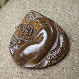 Tiger Eye "The Muse" Carving~CRCRV063