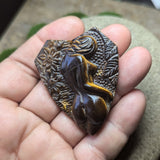 Tiger Eye "The Muse" Carving~CRCRV062