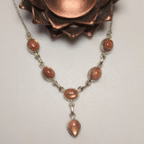 Sunstone Necklace~JSUNNECK