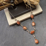 Sunstone Necklace~JSUNECK2