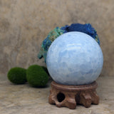 Blue Calcite Sphere~CRBLCSPH