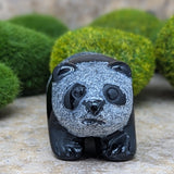 Black Obsidian Panda Carving~CROPANDA