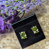 Peridot Post Earrings~ JSSPERPE