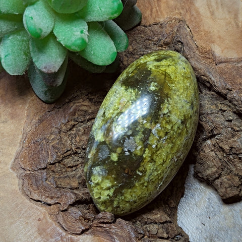 Green Opal Palm Stone~CRGOPS01