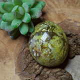 Green Opal Palm Stone~CRGOPS03