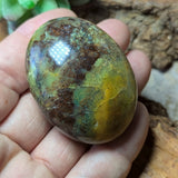 Green Opal Palm Stone~CRGOPS04