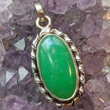 Chrysoprase Pendant~JSSCHRP1