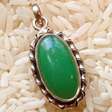 Chrysoprase Pendant~JSSCHRP1