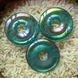 Aqua Aura Quartz Donut~ CRAQAUDT