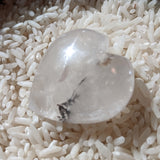 Golden Healer Dendritic Quartz Heartn~CRGHDQH1