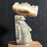 Crystal Maori Head Carving~CRCRMAOI