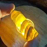 Banded Yellow Fluorite Generator~ CRYFLR01