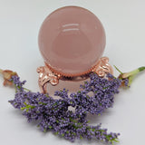 Star Rose Quartz Sphere~CRSRQSP3