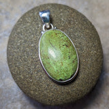 Gaspeite Pendant~JSSGASP2