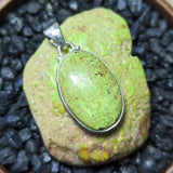 Gaspeite Pendant~JSSGASP2