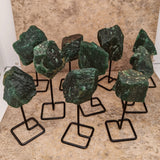 Green Aventurine Chunk on Stand~CRGRASTD