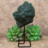 Green Aventurine Chunk on Stand~CRGRASTD