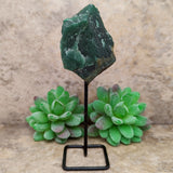 Green Aventurine Chunk on Stand~CRGRASTD