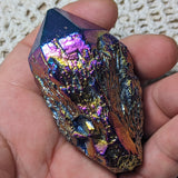 Titanium Candle Quartz Crystal~CRTCQZ08