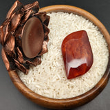 Carnelian Palm Stone~CRCARN01