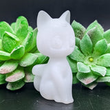 White Jade Cat~CRWJCAT4