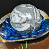 Shell Marble Sphere~CRSHMSP1